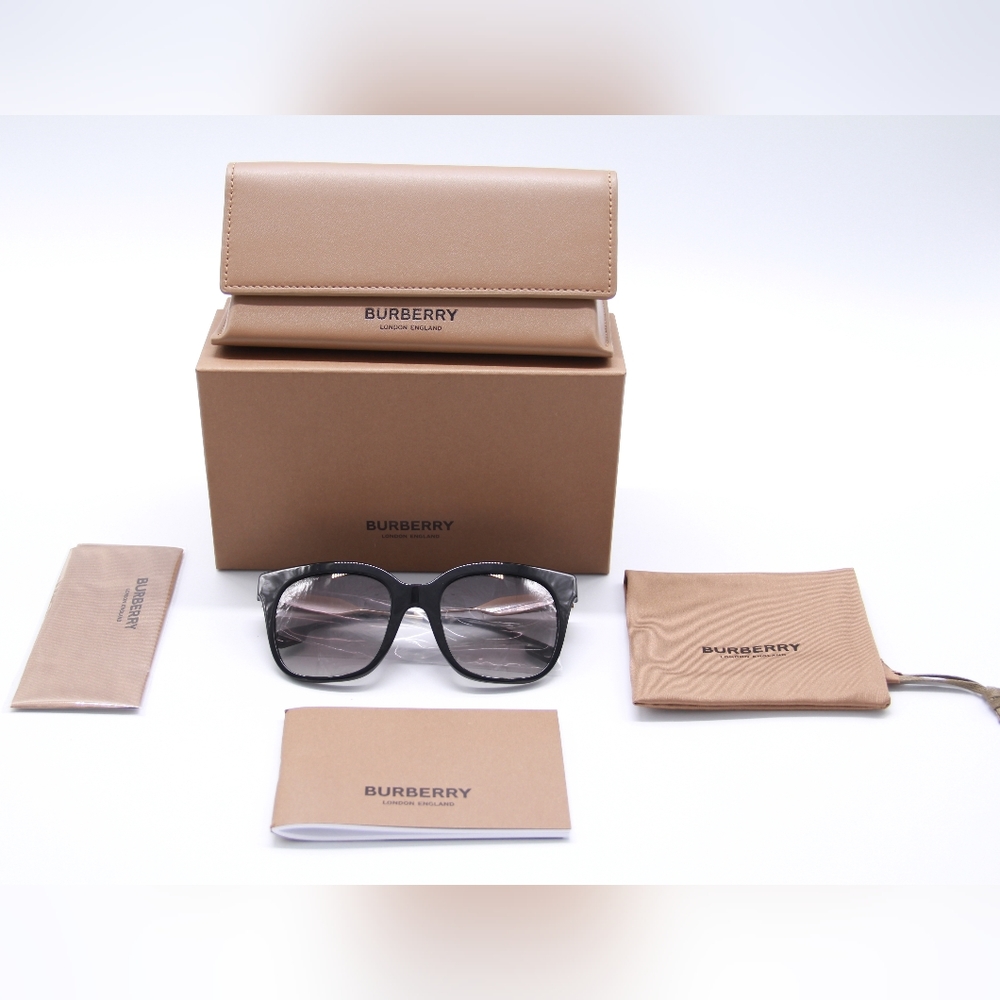 NEW BURBERRY EVELYN BE4328 3001/11  WOMEN SUNGLASSES BURBERRY BE4328 30011 - Picture 12 of 12